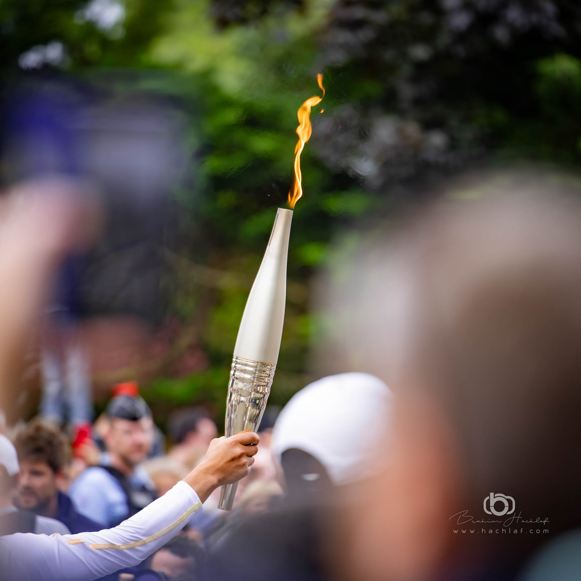 Flamme Olympique Ligné 2024 — Brahim Hachlaf