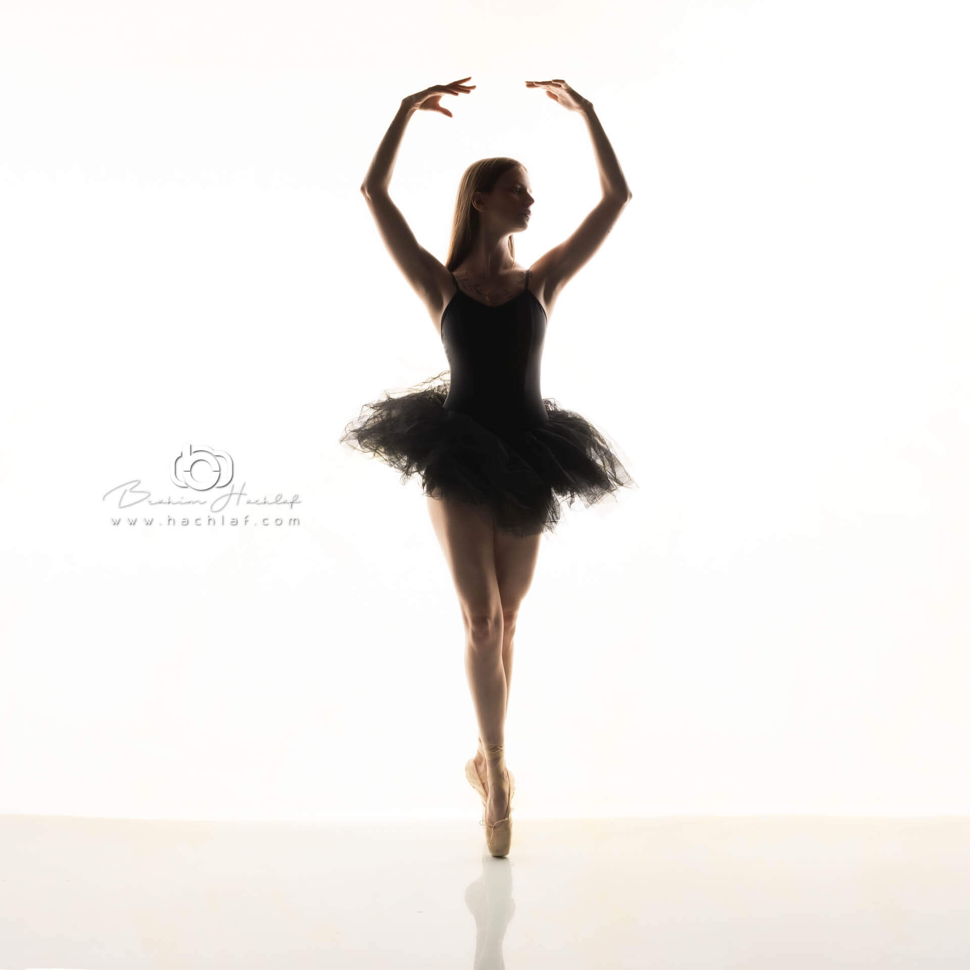 Studio ballerine silhouette artistique photographe Carquefou